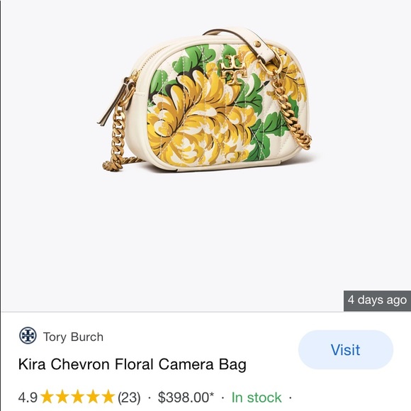 HOST PICK Floral quilted Tory Burch bag - Picture 9 of 12